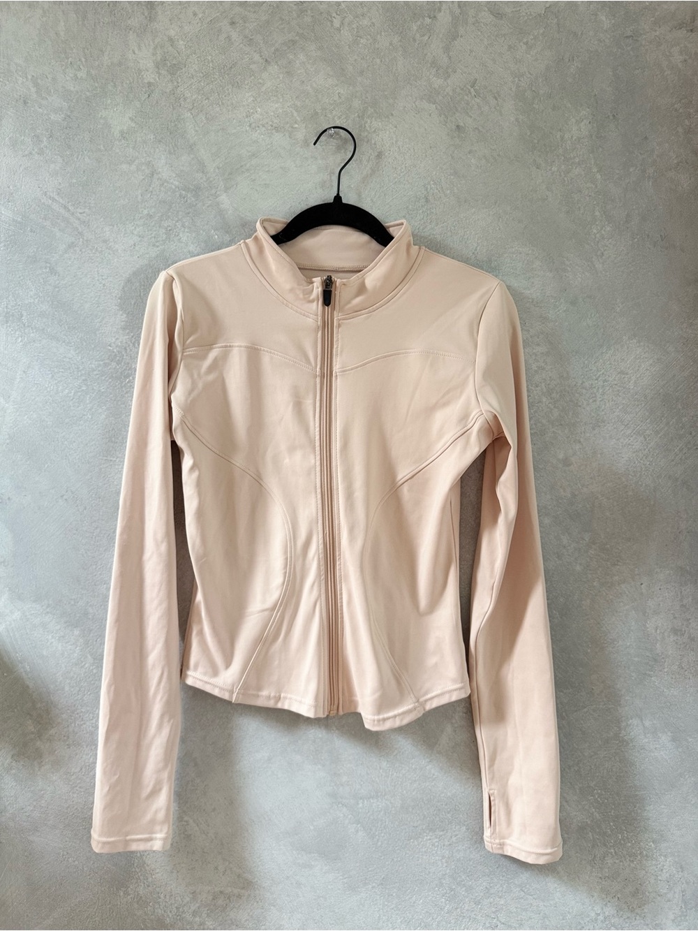 Women’s Lightweight Zip-Front Jacket in cream